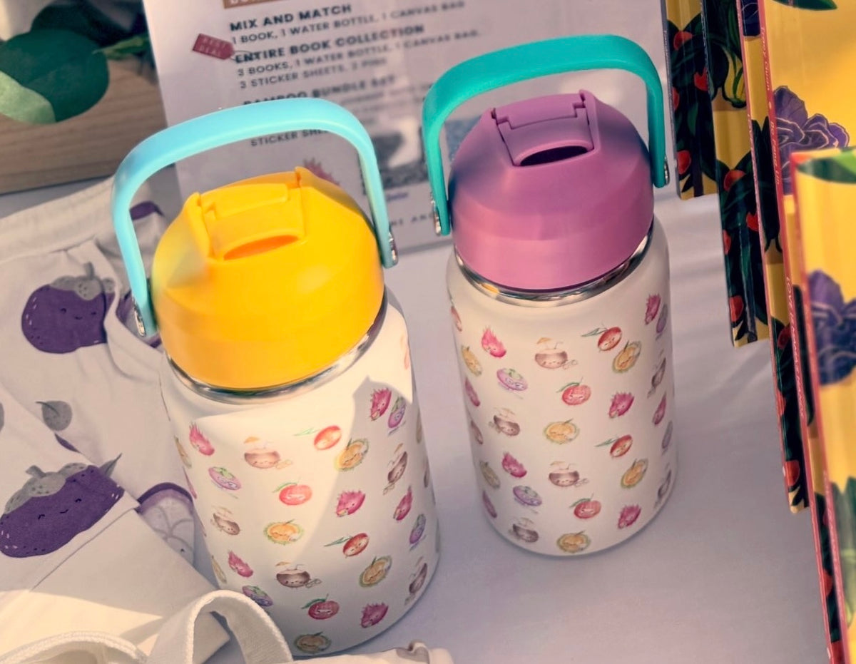 Mixed Fruit Stainless Steal Water Bottle