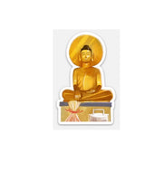 Buddha Vinyl Sticker